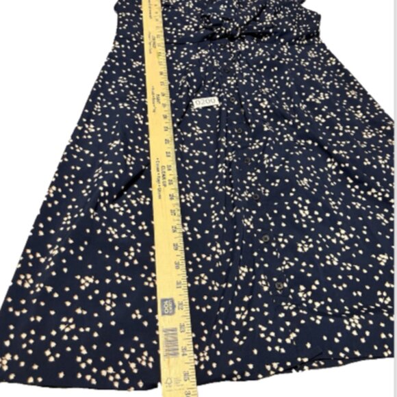 Motherhood Maternity Small Multicolor Short Sleeve V Neck Knee Length Dress - Picture 10 of 12